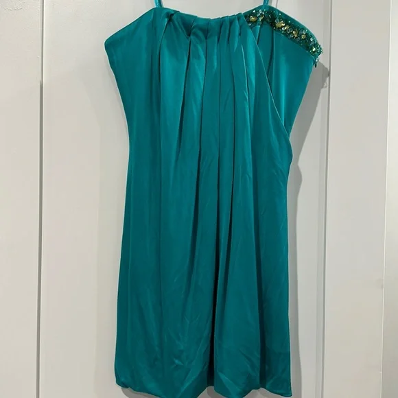 scoop neck halter dress Ziggy Chen Round Neckline Halter Dress main image 0